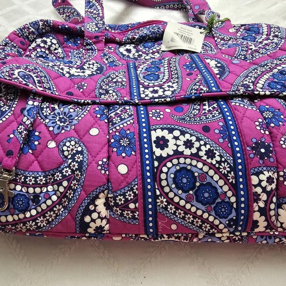 Vera Bradley Boysenberry Baby Bag! Brand new!